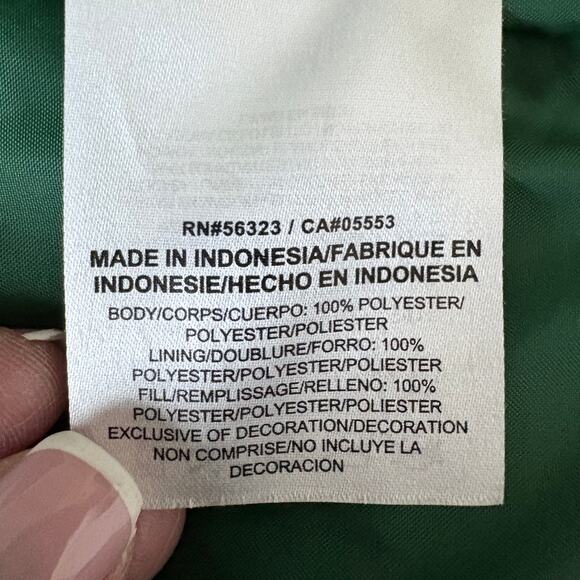 Nike Baylor Track & Field Puffer Vest XXL GORPCORE Preppy Gameday - Picture 6 of 7